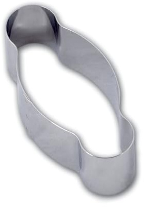 Gobel - Nonnette Mannele Bonhomme – Cugnole - Emporte-pièces en Inox – 26 x 9,5 x 4,5 cm – Découpe Précise – Ustensile Professionnel – Fabrication Française