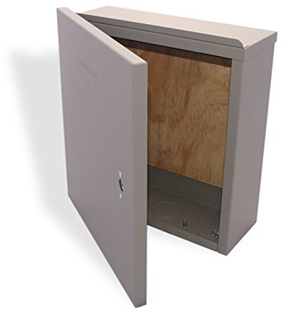 Benner-Nawman 14155W-UL Exterior Surface Mounted Enclosures, 14-3/4-Inch X 15-Inch X 5-3/4-Inch, Tan