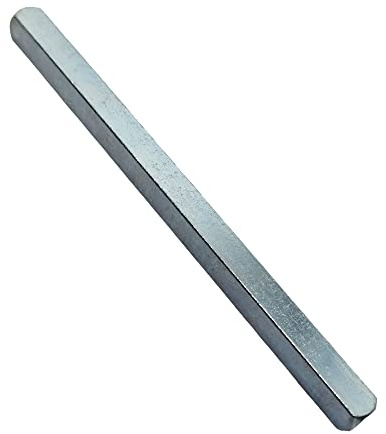 Universal Hardware 5mm x 70mm Bathroom Plain Bar Steel Spindle Door Windows Handle Spindles Silver Finish Sizes from 50mm to 160mm (Pack of 1)