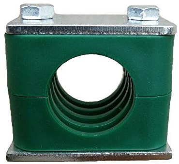 Hydraulikrohrschelle 2PCS Kunststoffrohrschellen Standard-Schlauchschellen für metrische Rohre für Rohre mit einem Außendurchmesser von 21,3 mm