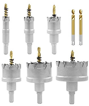 Sega A Tazza Con Denti In Carburo Di Tungsteno 1pc, Sega A Tazza In Metallo Duro In Lega Punta Da Trapano In Acciaio Inossidabile Taglio Del Legno In Ferro Punta Da Trapano In Metallo 15-160mm