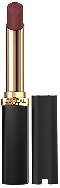 L'Oreal Paris Colour Riche Intense Volume Matte Lipstick, Lip Makeup Infused with Hyaluronic Acid for up to 16HR Wear, Le Nude Assertive, 0.06 Oz