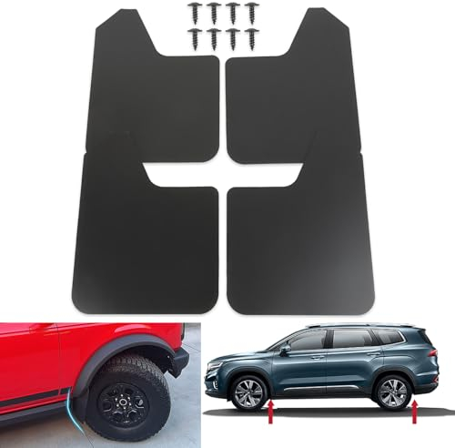 4 Pezzi Universali Paraspruzzi per Auto per SUV pick-up