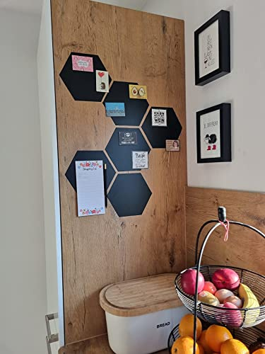 Tafelfolie Selbstklebend Schwarz | Kreidefolie Magnetfolie | Selbstklebende Tafelfolie Schwarz Matt als Tafel für Wand oder DIY Kreidetafel beschreibbar, abwischbar, magnetisch | (DIN A4 (21x29,7cm))