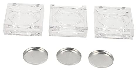 MERRYHAPY 12stücke Praktische Lidschatten Und Blusher-aufbewahrungsboxen Transparente Kunststoffbehälter Für Kosmetik Für Reisen Und Aufbewahrung Von Make-up