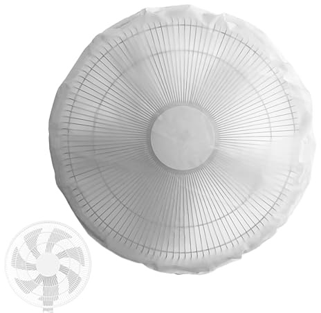 Jeruytgh Housse de protection pour ventilateur électrique | Boîtier de protection multifonction étanche pour ventilateur sur pied pour intérieur ou extérieur