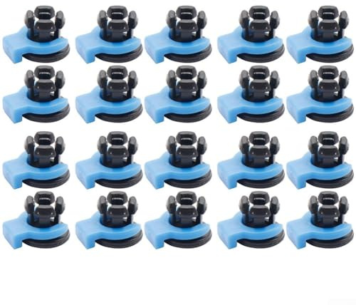 Schlauchkupplungen und Clips, 20 Stück, 4 mm, für 3D-Drucker-Zubehör, ABS-Material, kompatibel mit PC4 01, PC4 M6, Hot Ends, entworfen für stabile Filamentzufuhr