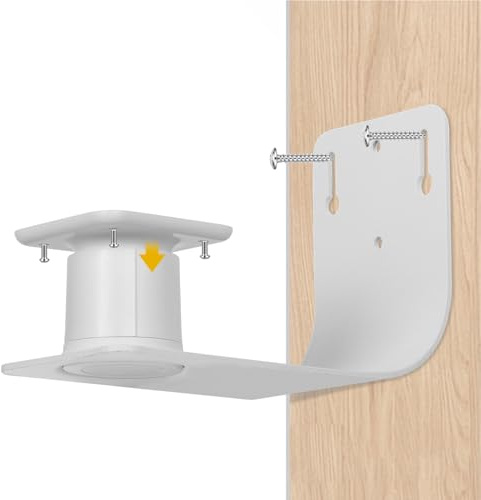 Supporto Mangiatoio,Protezione Pioggia e Sole con 6 Viti | Portalampada per da Esterno - per Pettirossi Passeri Pappagallini Giardino Balcone Patio Terrazza