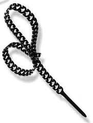Rapstrap Reusable CableTie-Pck of 96 10mm x 300mm Black Plant Tie Back
