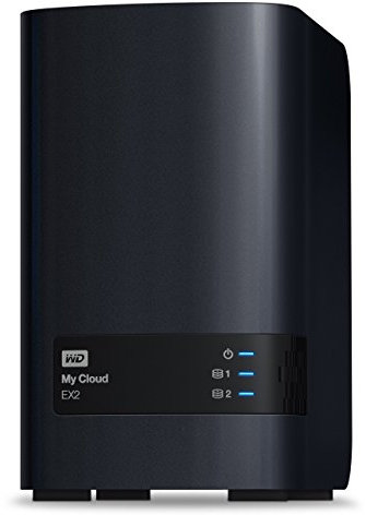 WD WDBVKW0120JCH-EESN My Cloud EX2 Network Attached Storage, 12 TB