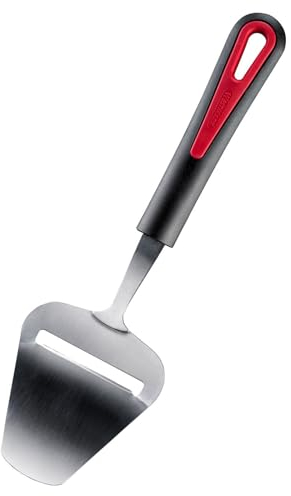 Westmark Handheld Cheese Slicer, Cutting Width: 5 cm, Length: 24.5 cm, Stainless Steel/Plastic, Gallant, Black/Red, 29262270
