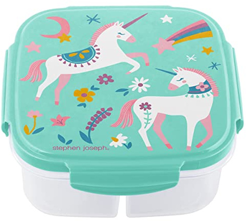 Stephen Joseph, Snack Box with Ice Pack, Unicorn
