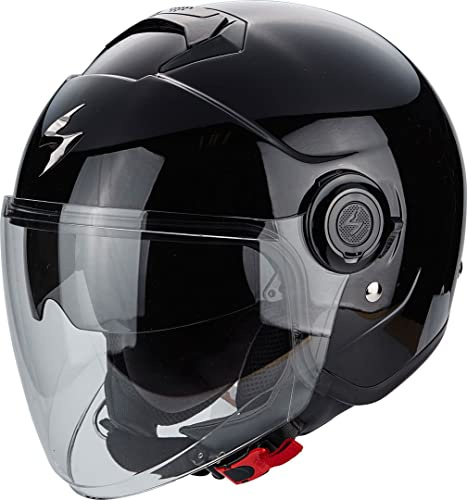 Scorpion Motorradhelm Exo City, Schwarz, Größe S