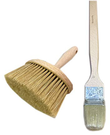 PROFI Pinsel-Set/Werkzeug zum Verarbeiten der Poolfarbe Schwimmbeckenfarbe