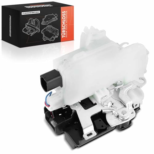 Frankberg Türschloss Stellmotor Hinten Links 6-Polig 3B4839015AE | Kompatibel mit Golf IV Variant 1J5, B.o.r.a 1J2, P.a.s.s.a.t Variant 3B6, P.a.s.s.a.t 3B3, Toledo II 1M2, Superb I 3U4