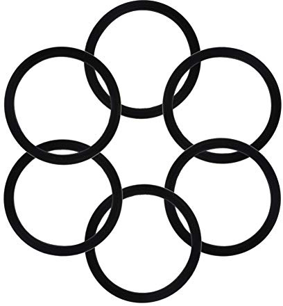 Othmro Gummi-O-Ringe, Nitrilkautschuk-Unterlegscheiben, Dichtungsring, 48 mm Außendurchmesser, 40 mm Innendurchmesser, 4 mm Breite, Dichtungsdichtung für Wasserhähne, Sanitärarbeiten, 10 Stück