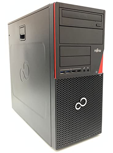 PC Computer Fujistu Esprimo P710, Windows 10 Pro, Intel Core i5-3330S, Ram 8GB DDR3, SSD 240GB + Hard Disk 500GB, DVD-ROM, DVI-I Display Port (Ricondizionato)