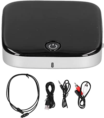 BTI-029 Bluetooth Audio Adapter,2 In1 Wireless Bluetooth 5.0 Empfänger und Sender,Low Latency Audio Adapter mit TOSLINK und 3,5 Mm (AUX und ) für TV Audio
