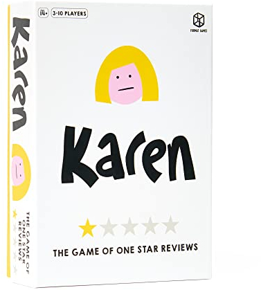 Karen Board Game: The Hilarious Game Based on Real One Star Reviews | For Teens Age 14+ and Adults.