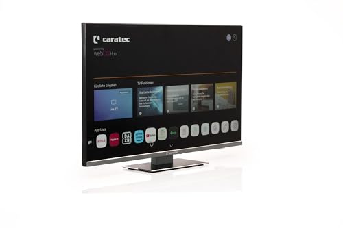 Caratec Vision CAV242E-S 60cm (24) 12V LED Caravan Smart TV mit webOS Bluetooth DVB-T2 DVB-S2 USB HDMI