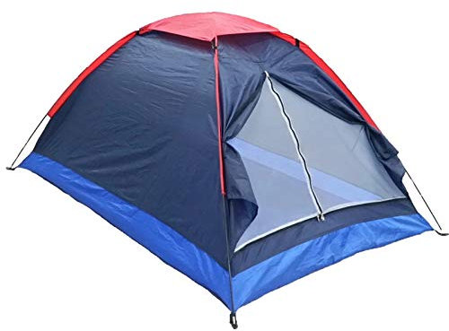 Zelt für 2 Personen, Outdoor-Campingzelt, Strandzelt-Set, einlagiges Angelzelt mit Tasche für Wanderreisen ShaoSu