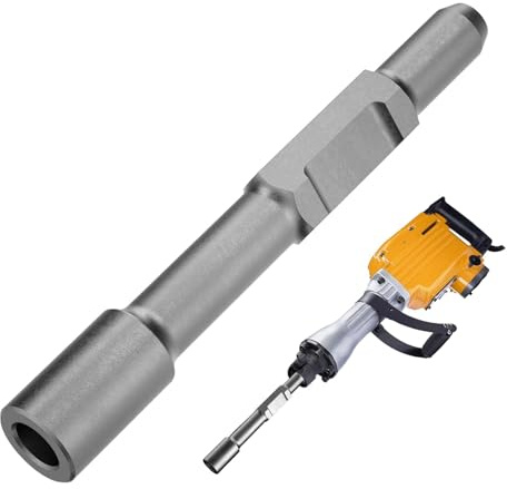 Ground Rod Driver for Hex Shank, Rotary Hammer Drill for Grounding Rod, Jack Hammer Bits Compatible with Hex Demolition, 1-3/16 Hex Shank