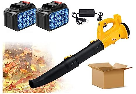 Velocità 320 CFM Aeratore senza fili industriale ， Spazzatrice for foglie di neve Attrezzi for parti da giardino ， Polvere for la cura del prato for batteria da 21 V ,Efficienza Energetica(6.0-2 batte