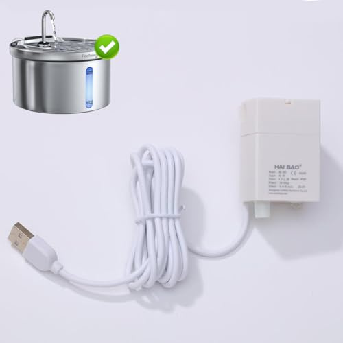 Wasserpumpen für FEELNEEDY 3,5L Katzenbrunnen Edelstahl (FN-W08)