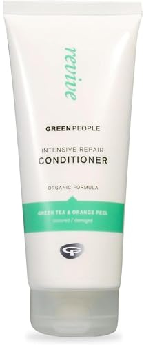 Green People Intensiv-Reparatur-Conditioner - Für Gefärbtes, Geschädigtes Haar - Bio, Tierversuchsfrei & Vegan - 200ml