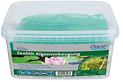 OASE AquaActiv PondLith 2,5 kg für 2500 l Wasser - Filtermaterial, natürliches Filtermedium mit 5-10 mm Körnung, Abbau von Stickstoffverbindungen
