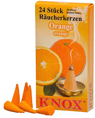 KNOX Räucherkerzen ORANGE Räucherkegel