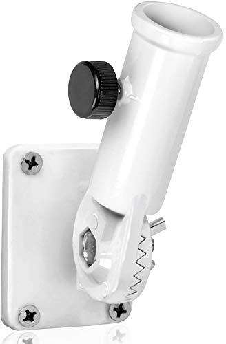 Anley Multi-Position Flag Pole Holder | Mounting Bracket with Hardwares - Made of Aluminum Alloy - Strong and Rust Free - 1 Inner Diameter