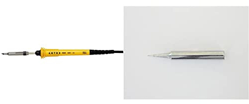 Soldering Iron XS25 from Antex with Silicone Cable & Soldering Iron Replacement bit - 0.5mm for XS25 Iron (55 bit)