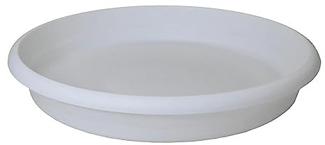 PLATO DE INYECCION PARA MACETA TERRA Ø30cm BLANCO PLASTIKEN