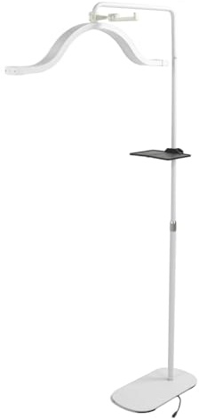 29-Zoll-45-W-Wimpern-LED-Stehleuchte, 3200 K Bis 5600 K Halbmondlampe mit Telefonhalter für Wimpernverlängerung für Schönheit, Hautpflege, Augenbrauen, Erstellung von