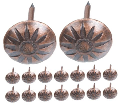 COSMEVIVI 1000 Stück Retro Sofa Dekornägel Polsternägel Möbelnägel Polstermöbel Sofanägel Dekorative Möbelnägel Möbelnägel Dekorative Nagelköpfe Dekorative Nagelnägel