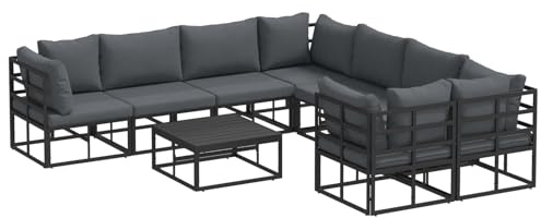 vidaXL Gartenmöbel-Set für draußen - Modulare Sitzgelegenheiten für Deine Terrasse oder deinen Garten. Perfekt, wenn du EIN Flexibles Loungeset möchtest!