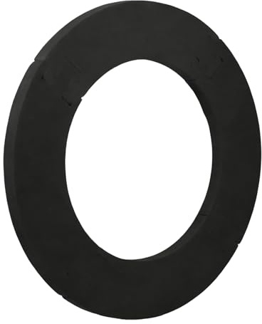 QIZNAXSNUK Dart väggskydd, 18 innerring dart catchring, förhindrar, EVA, dart inramning, catchring, bakbräda ståldart, väggskydd, uppsamlingsfält för dartpilar