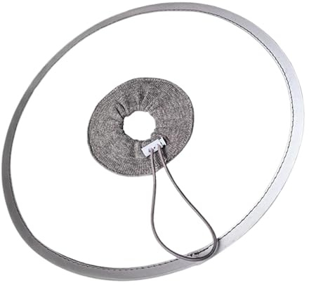 Collare di protezione in PVC trasparente per cani, imbuto medico, impermeabile, flessibile, design di sicurezza, facile pulizia | per cuccioli gattini piccoli grandi animali appartamento