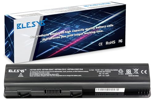 BLESYS HSTNN-LB72 HSTNN-CB72 HSTNN-Q34C EV06 Akku für HP Pavilion DV6 DV4 | Ersatz Akku für HP Compaq Presario CQ60 CQ61 CQ70 CQ71 G50 G60 G61 G70 G71 serie