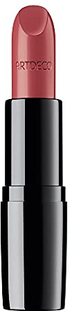 ARTDECO Perfect Color Lipstick - Lápiz labial brillante de larga duración (1 x 4 g), color rosa