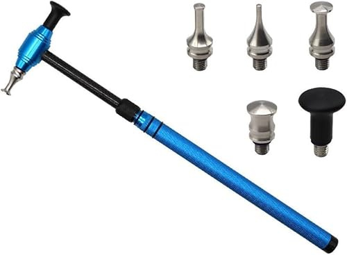 BUSSNISS Knock-Down Pen PDR-Tools Car Tap Down Body Panel Dent Rod Removal Repair Hand Tools Auto Maintenance Part Kit Tapper Hammer Dent Tools Dent Repair Tool Dent Removal Repair Hammer