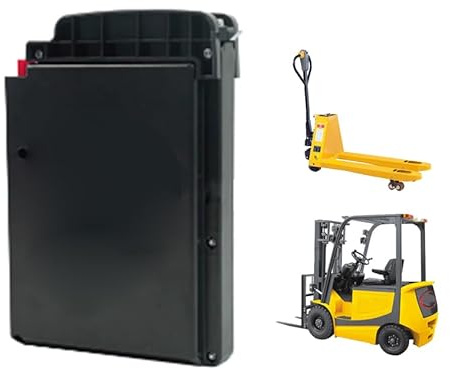 JHKJ Batería para transpaleta eléctrica, 24 V, 20 Ah, batería de fosfato de litio LiFePO4 con mango