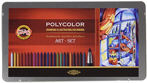KOH-I-NOOR Polycolor Künstler-Zeichenset mit Farbminen