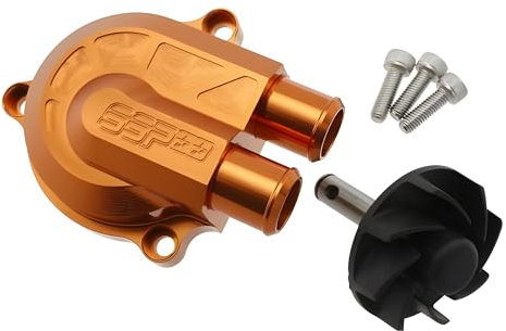 Wasserpumpe Stage6 CNC Racing Type +40% Förderleistung Minarelli LC Orange