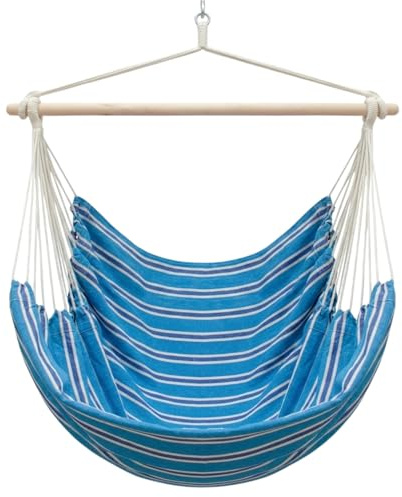 AMANKA XXL Hängesessel 185x130cm - Hängesessel 150kg Belastbar - Gartenmöbel Hängesessel Outdoor 2 Personen Hänge Outdoor Sessel Jugendzimmer Mädchen - Sitzsack zum Hängen Schaukel Garten Erwachsene