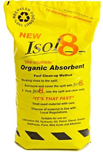 Isol8 HKS60 Organic Fluid & Oil Absorbent 10 Litre