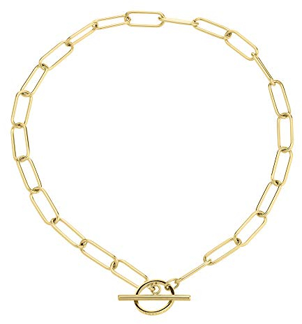 Liebeskind Damen Collier Edelstahl (Gold)