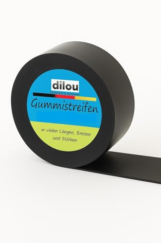 1000mm x 200mm x 3mm Gummistreifen Gummi-Matte-Platte Vollgummi Schürfleiste Hartgummi