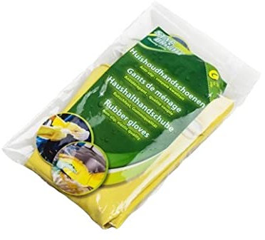 Starbright Gants de ménage en latex Jaune Taille XL